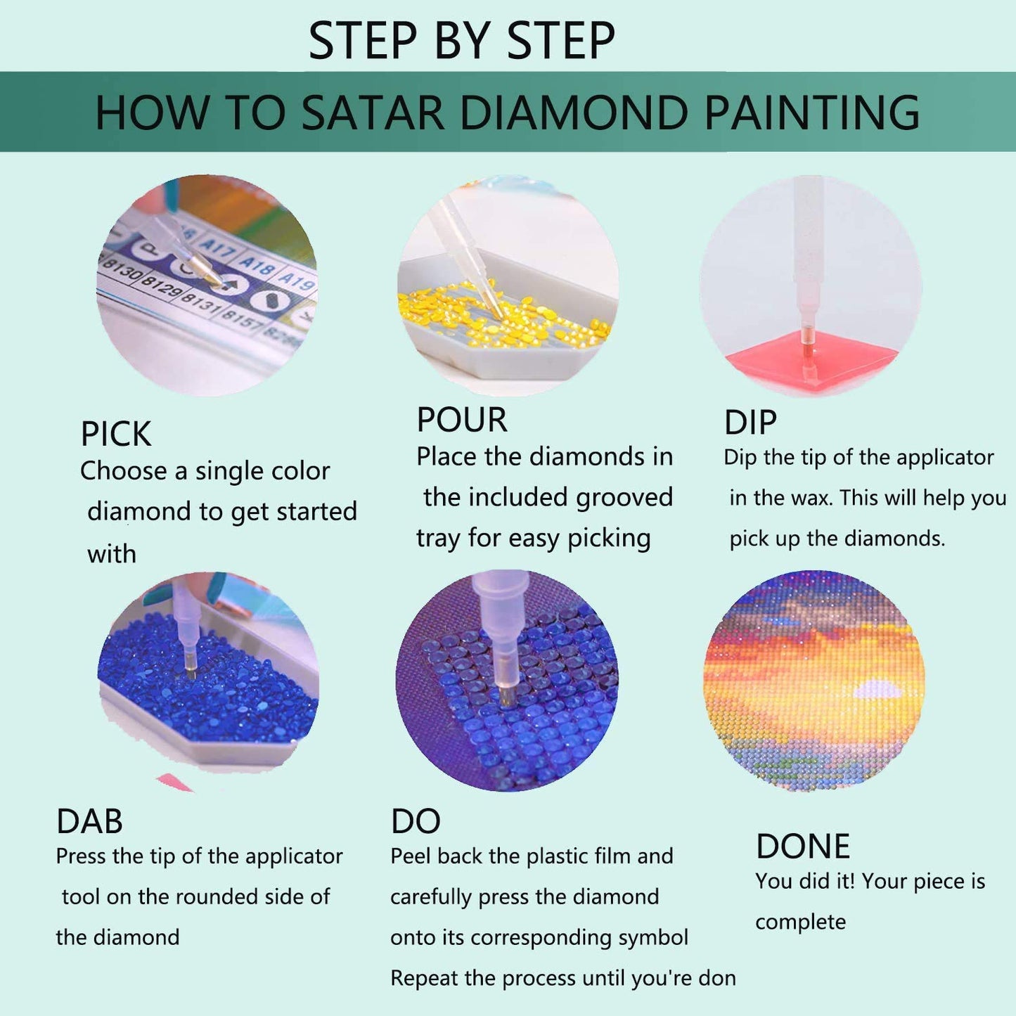 YALKIN Diamond Painting Kits Mountain Lake (35.5 x 15.7 inch) Full Round Drill Diamond Art for Adults Clearance, 5D DIY Large Big Rhinestones for Crafts to Decor Home Wall, Christmas Gifts