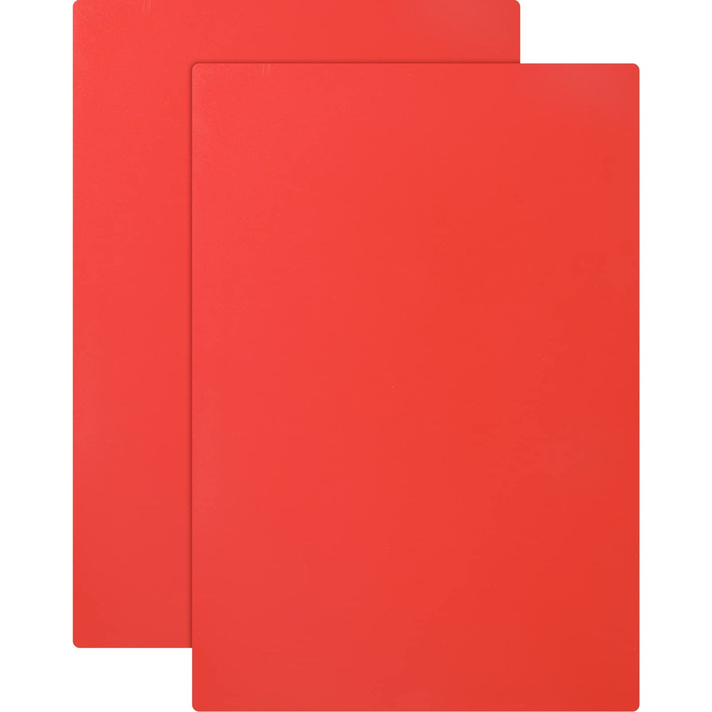 Tondiamo 2 Sheets Rubber Stamp Sheets for Laser Engraving Machine, A4 Rubber Stamp for Laser Cutter Soft to Make Stamps, 2.3 mm(Orange)