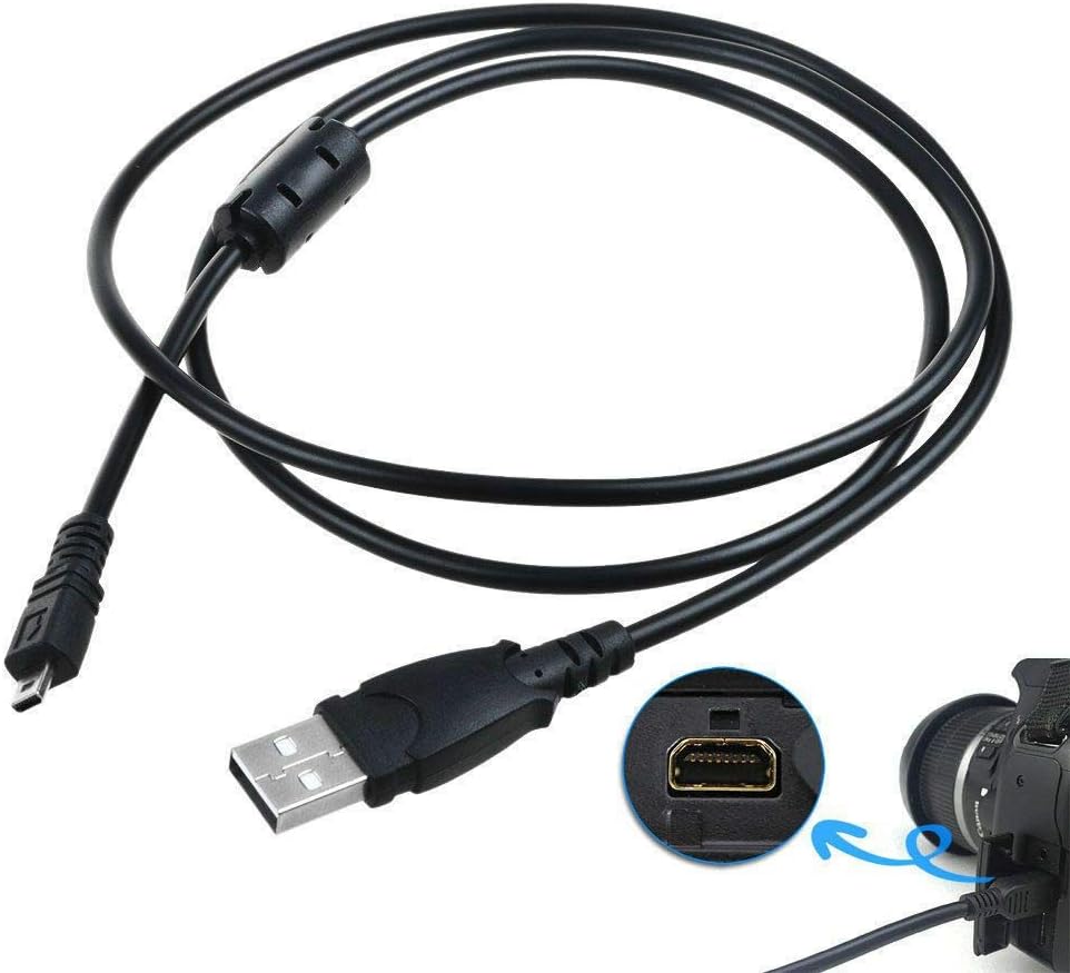 3.3ft DSLR-A200 A200 USB Data Sync Cable Cord for Sony Alpha K DSLR kit Camera
