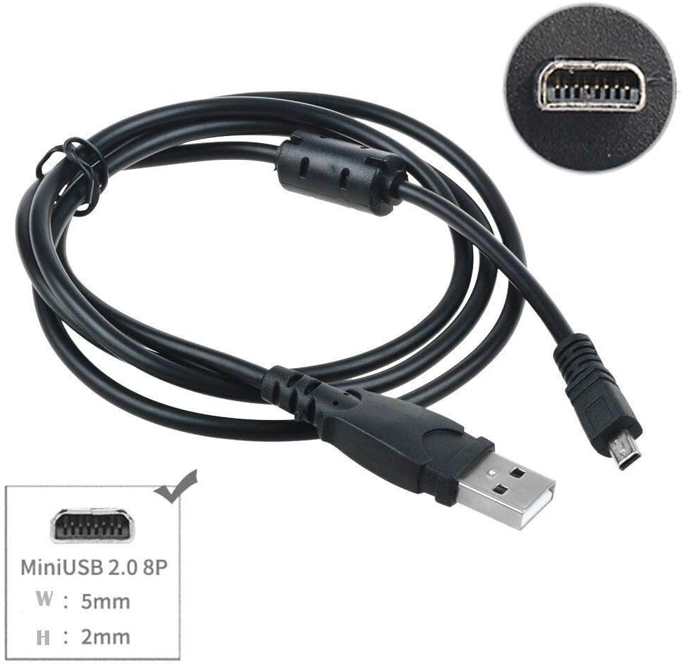 3.3ft DSLR-A200 A200 USB Data Sync Cable Cord for Sony Alpha K DSLR kit Camera