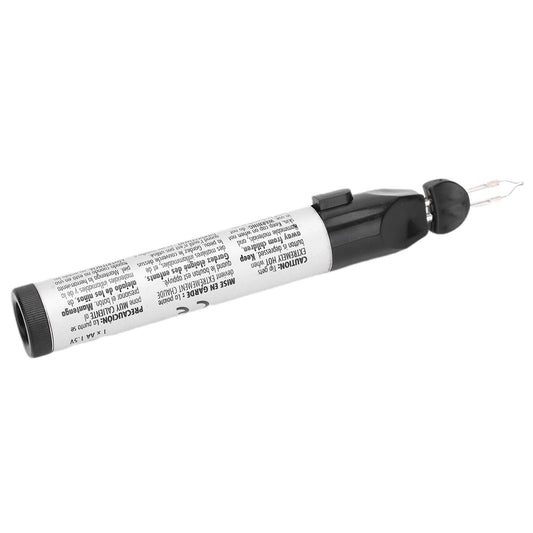 slvxexi Thread Burning Tool, Trims or Melts Frayed Ends Handheld Tungsten Thread Burning Pen for Thread Breakage, Wood Heat Transfer