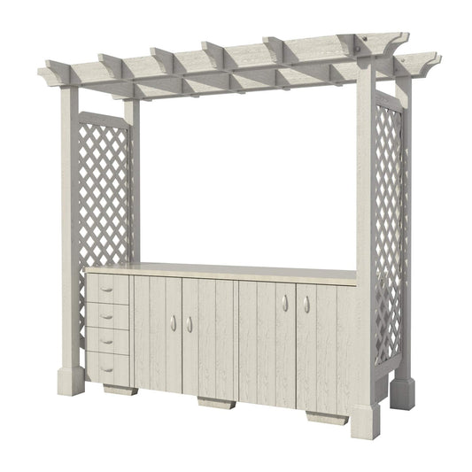 Ultimate Outdoor Kitchen with Pergola Plans DIY