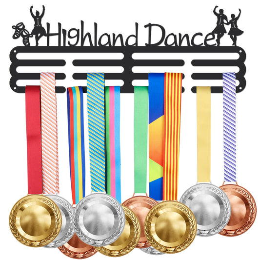 SUPERDANT Dance Medal Hanger Highland Dance Sports Medal Holder for 60+ Hanging Medal Rack Awards Sports Ribbon Holder Display Wall Hanging Athlete Gift