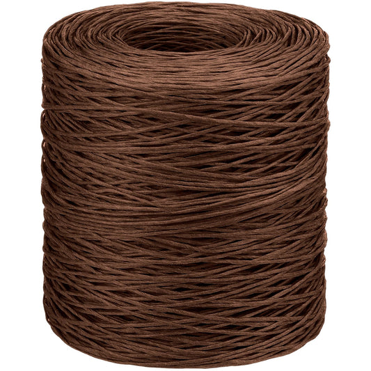 Syhood 1345 Feet Floral Vine Bind Wire Rustic Wrapping Wire for Flower Bouquets(Brown)